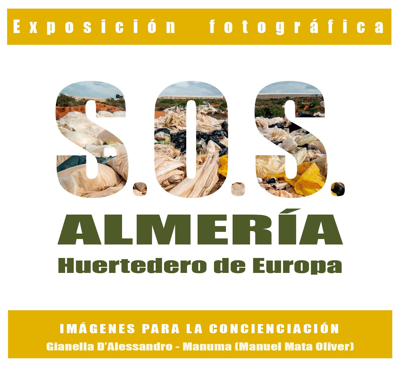 Presentación "SOS Almería, Huertedero de Europa" (2019-2022)