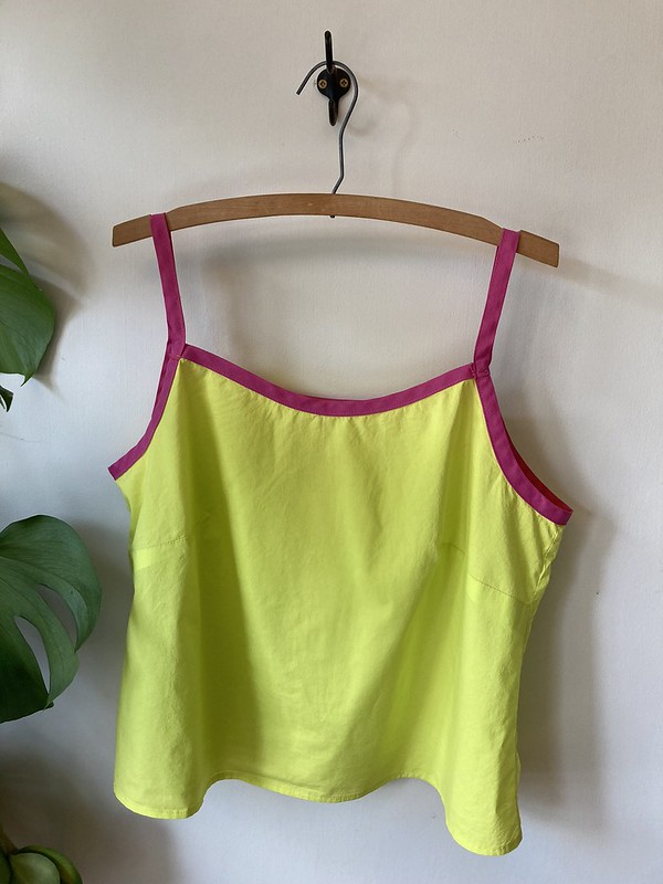 The Project That  Took the Longest:  Simplicity 8545 Camisoles in Silk and Cotton