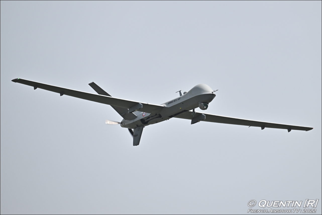 MQ-9 REAPER drone Meeting de l'Air BA-709 Cognac meeting aerien 2022