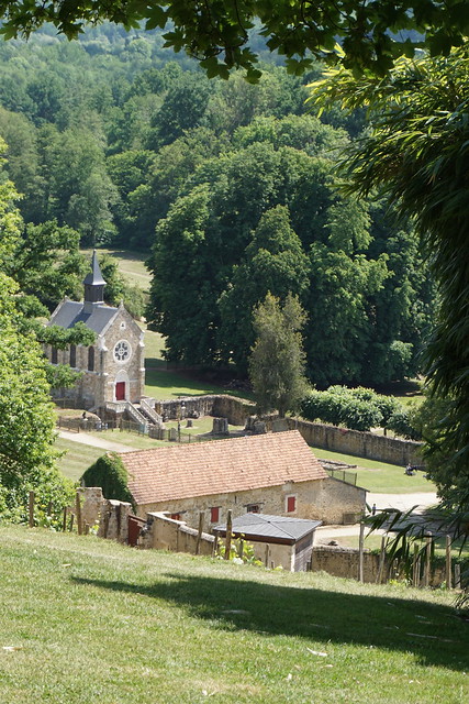 Abbaye de Port-Royal des Champs : les ruines de l'Abbaye