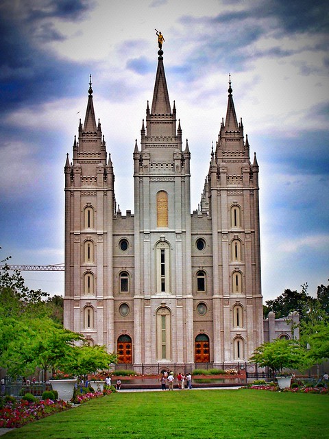 Salt Lake City ~  Salt Lake City Temple ~ Utah -  Temple Square ~ Historic