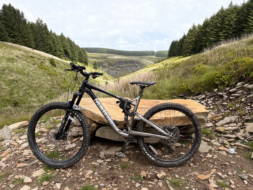 Skyline ride at Afan Forest with Duncan