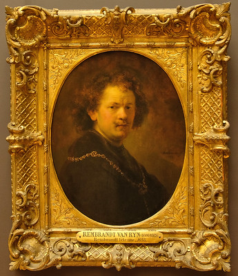 244 Rembrandt van Rijn - zelfportret