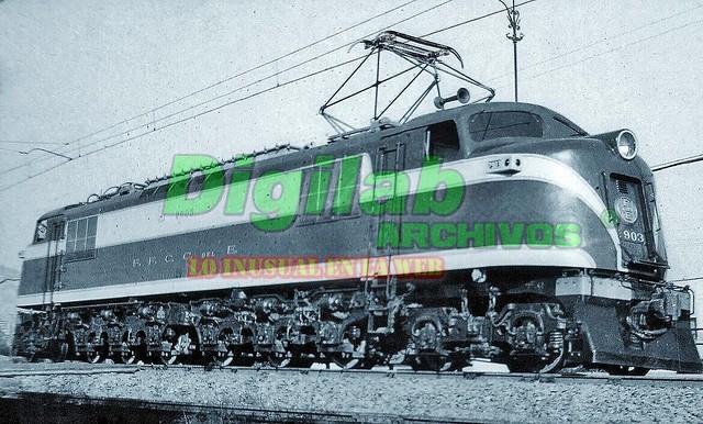 Golden Snake, GE, BLW & WE MfgCo Heavy Electric Double-Ended Passenger Locomotive, Chilean Railways