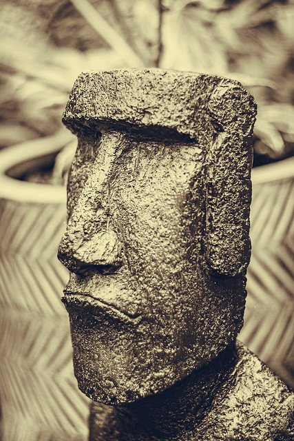 Grumpy Moai