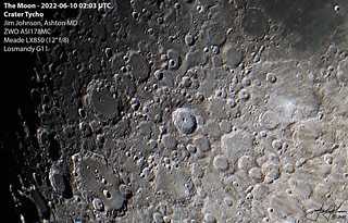 The Moon - 2022-06-10 02:03 - Crater Tycho