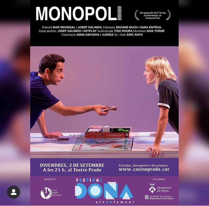 Teatro: Monopoli – Festival Dona Art en Femení