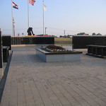 Fire Fighters Memorial of Missouri Kingdom City, Missouri

This site was established in memory of all who have served and all who have been lost in the fire service. The Walk of Honor is paved with bricks engraved with the names of individuals and organizations that make this Memorial possible. The first four walls remember those who have passed after having served for more that ten years as a fire fighter in Missouri. The walls flanking the statue remember those having made the supreme sacrifice of giving their lives in the line of duty.