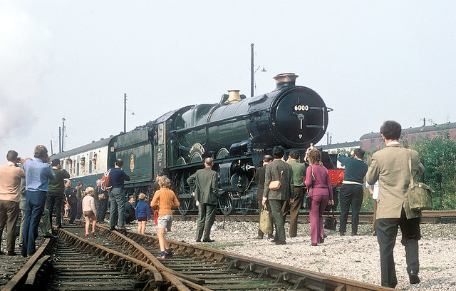 King George V At Tyseley (The Late Geoff Greenwood)