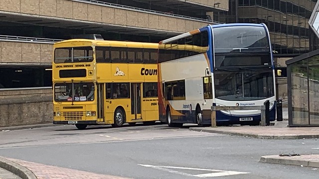 Two Buses in Peterborough