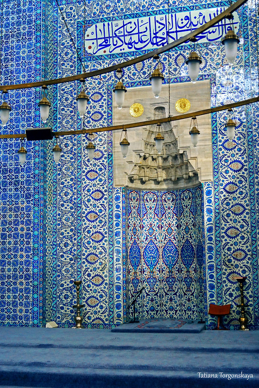 Михраб в мечети Рустема-паши