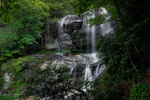 canon eos r5 ef1635mm f4l is usm glen falls nature outdoor green landscape long exposure water waterfall highlands north carolina harmon caldwell