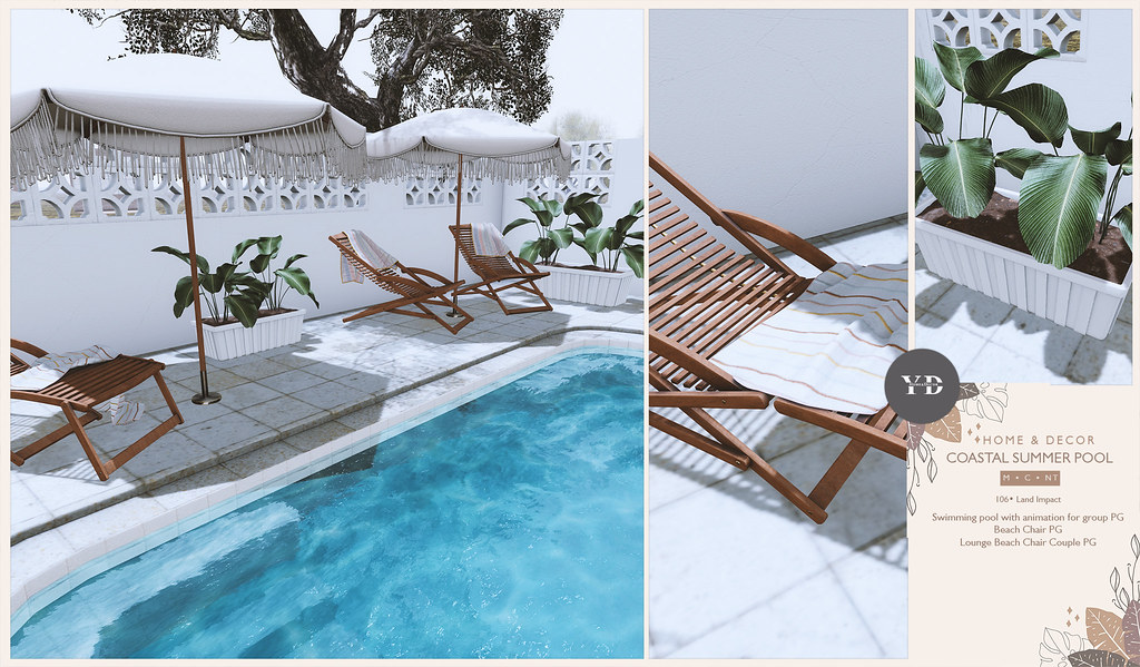 {YD} Coastal summer pool – Ads