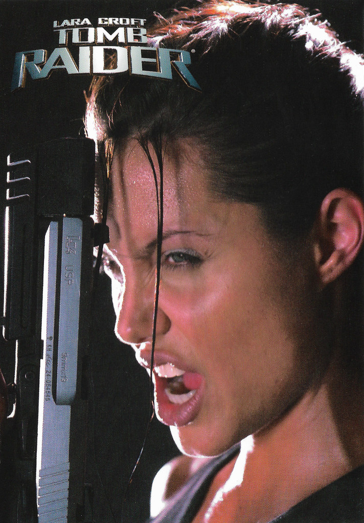 Lara Croft / Angelina Jolie (Lara Croft: Tomb Raider)  Tomb raider  angelina, Tomb raider angelina jolie, Angelina jolie