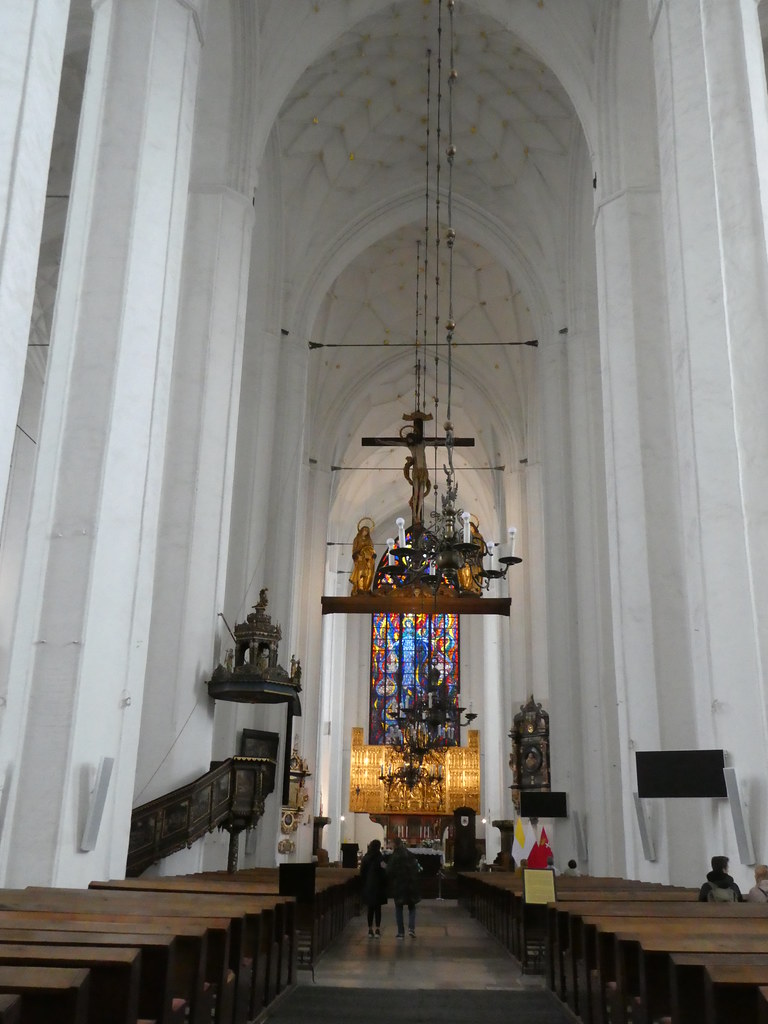Interior of the Basilica of St. Mary, Gdansk