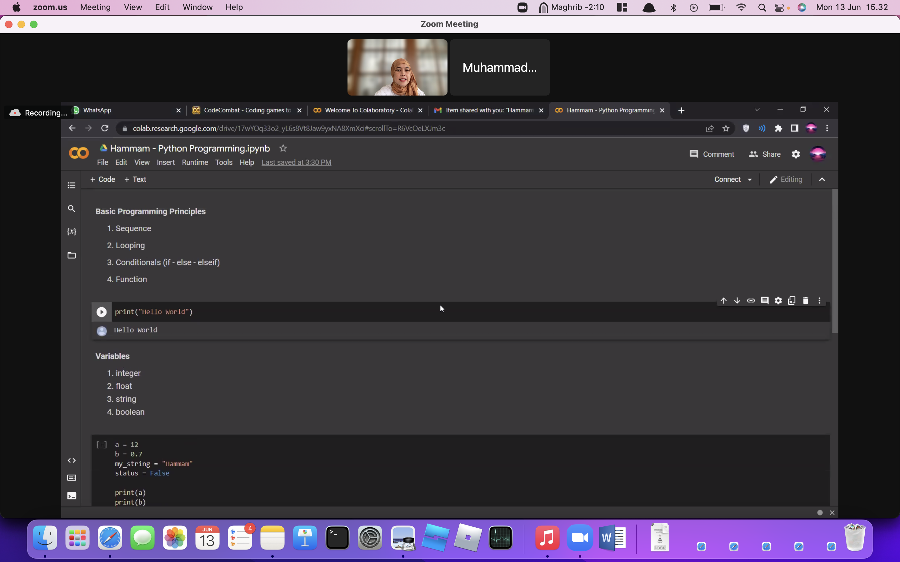 ProCodeCG Kids Private Coding Class – Python Programming – Part #2/5 ...
