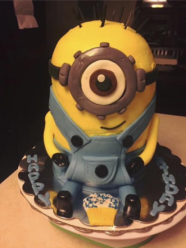 Mischievous Minion from The Cakes by Tina