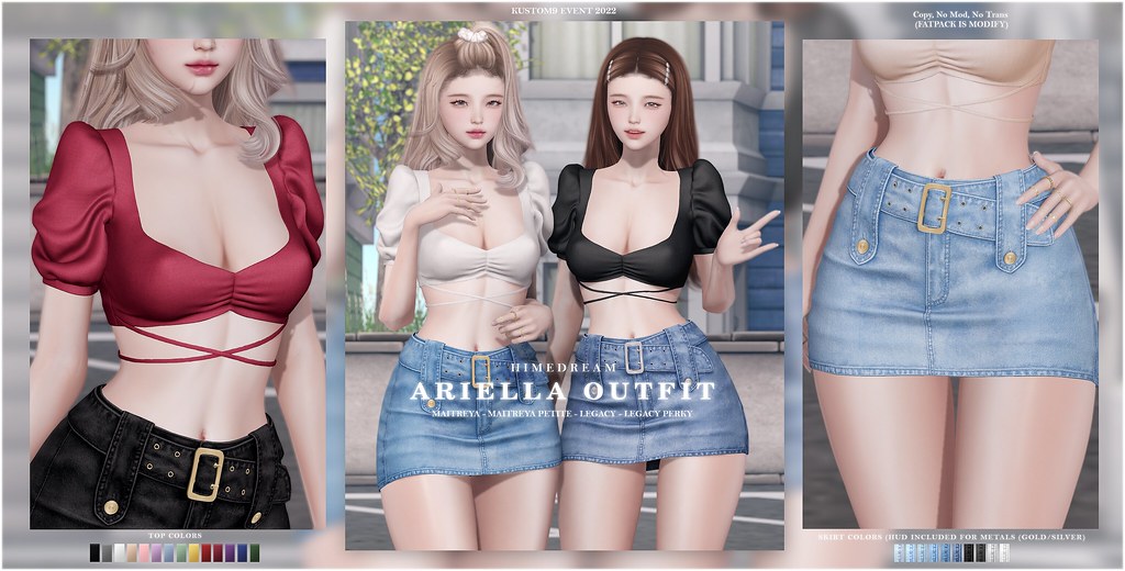 {HIME*DREAM} Ariella Outfit @Kustom9 (GIVEAWAY)