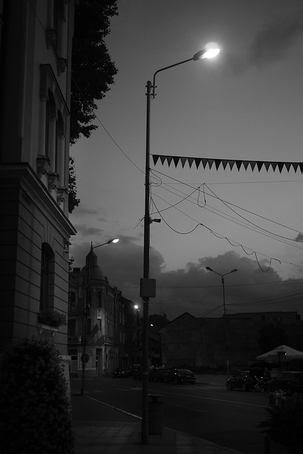 Noirish night in Lugoj