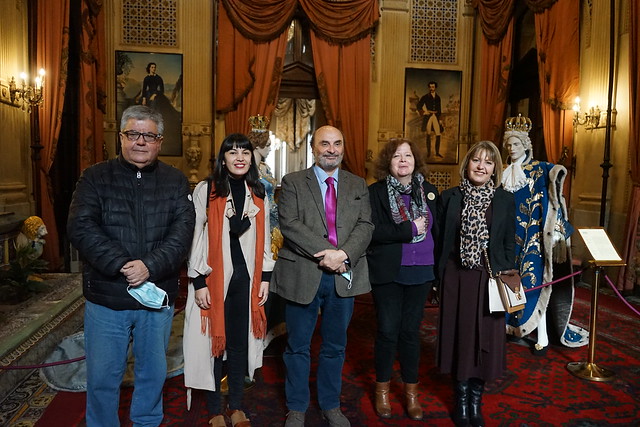 Inauguración Exposición "Vestuario y Patrimonio" del Teatro Municipal. Museo Palacio Cousiño