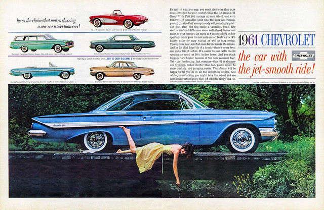 Ad, Automobile - Chevrolet, 1961