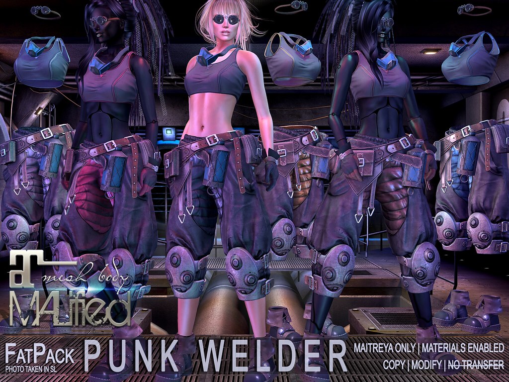 MALified - Punk Welder Outfits - FATPACK