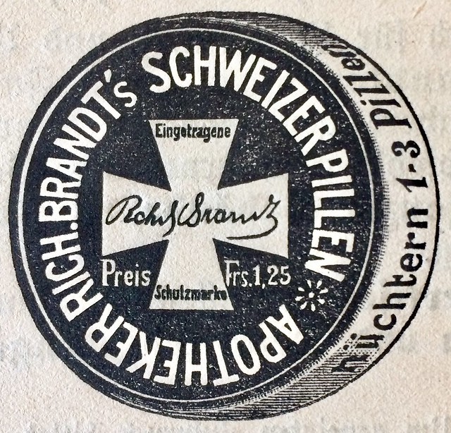 1910-Brandt's Schweizer Pillen