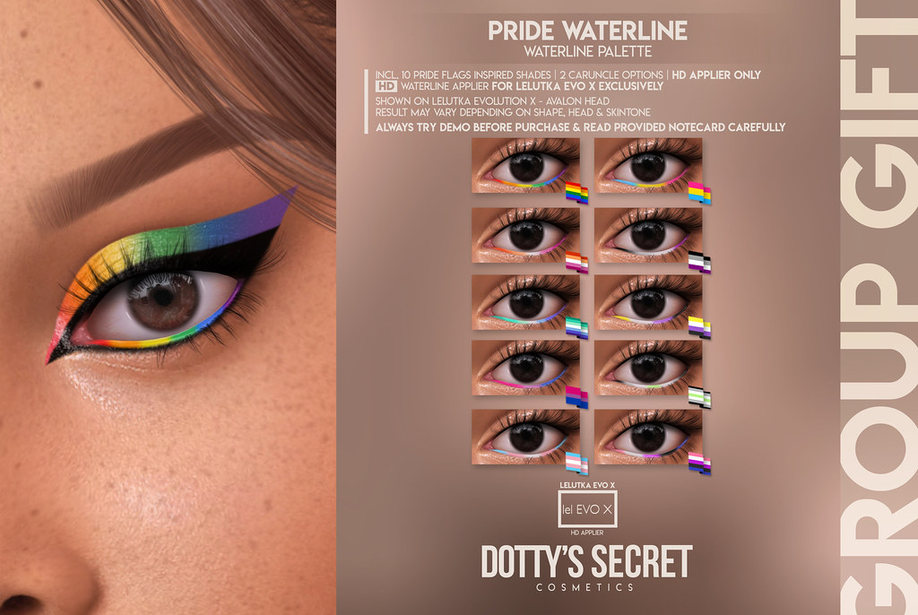 Dotty's Secret | Pride Waterline - Group Gift