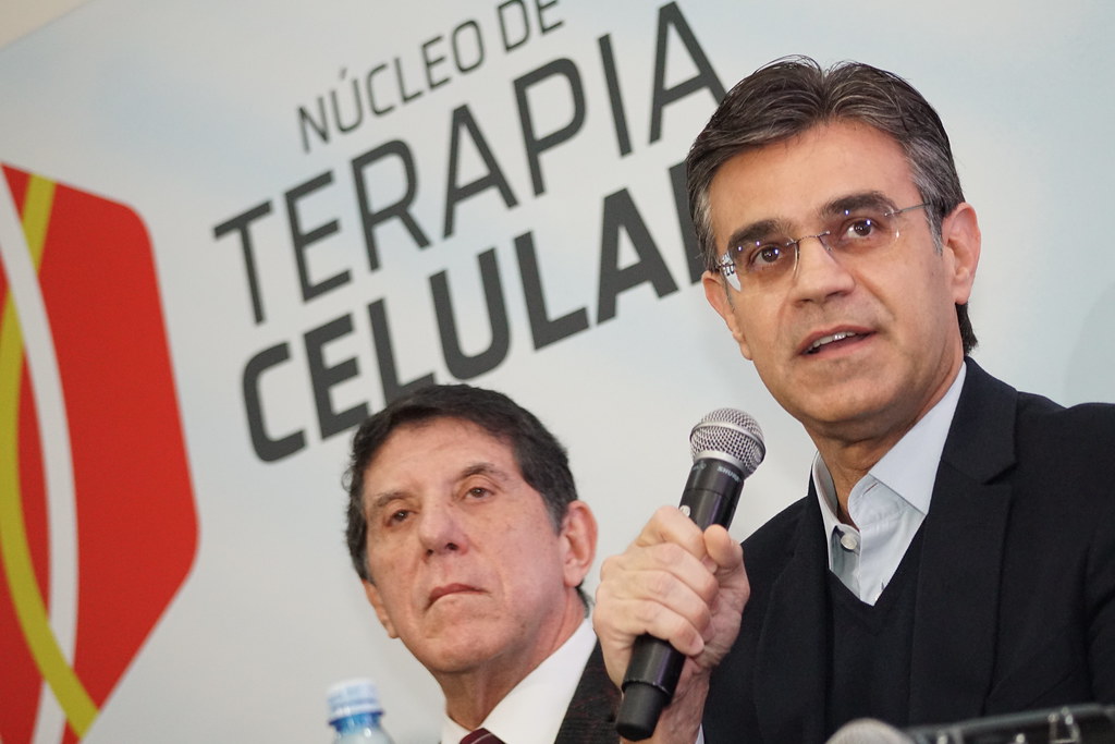 Rodrigo Garcia inaugura nucleo de terapia celular avançada