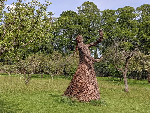 Wicker Woman, Falkland Palace, gardens, Fife, Scotland