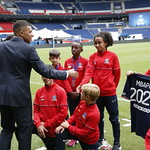 Conférence de presse prolongation Kylian Mbappé au PSG
