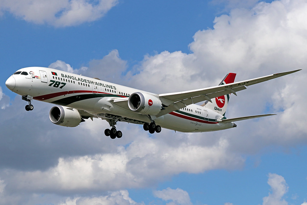 S2-AJY | Boeing 787-9 Dreamliner | Biman Bangladesh Airlines "The Shonar Tori"