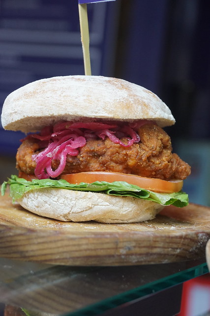 Chicken Burger, Borough Market, 8 Southwark Street, Borough of Southwark, London, SE1 1TL