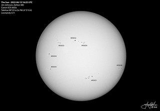 The Sun -2022-06-15 16:25 UTC