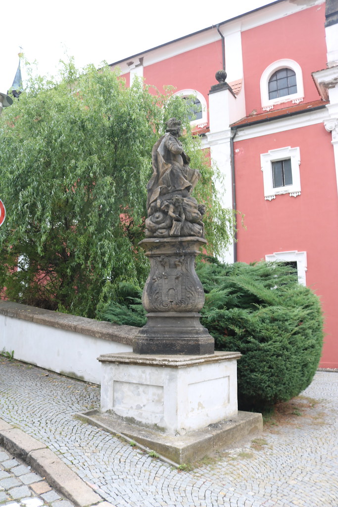 socha sv. Floriána v Klášterci nad Ohří