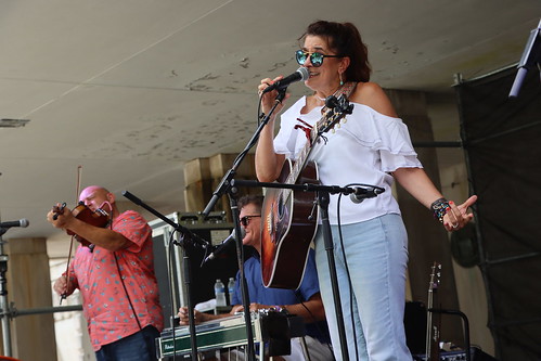 Yevette Landry & the Jukes at Louisiana Cajun Zydeco Fest 2022 - June 12, 2022. Photo by Demian Roberts.