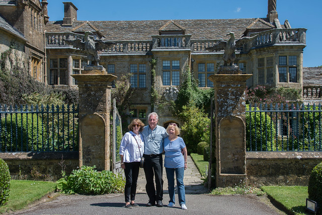 Sue, Anthony and Carolyn, Mapperton Manor House, Dorset