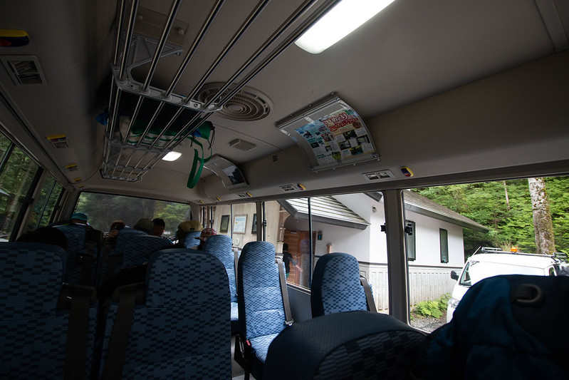 北沢峠のバス