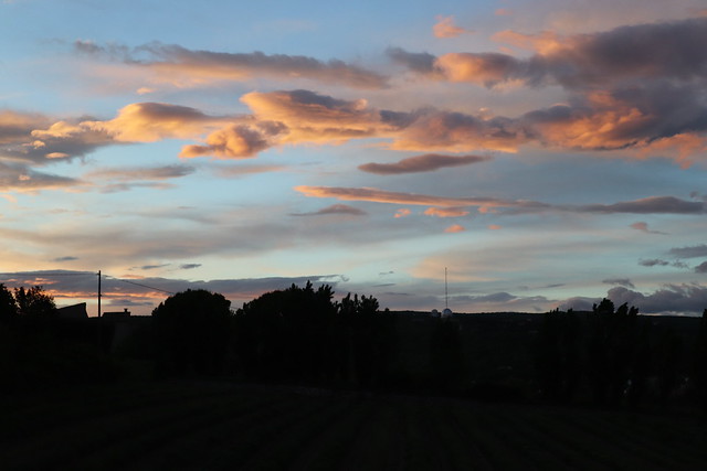 Sunset over the Observatoire de Haute-Provence (featured in explore)