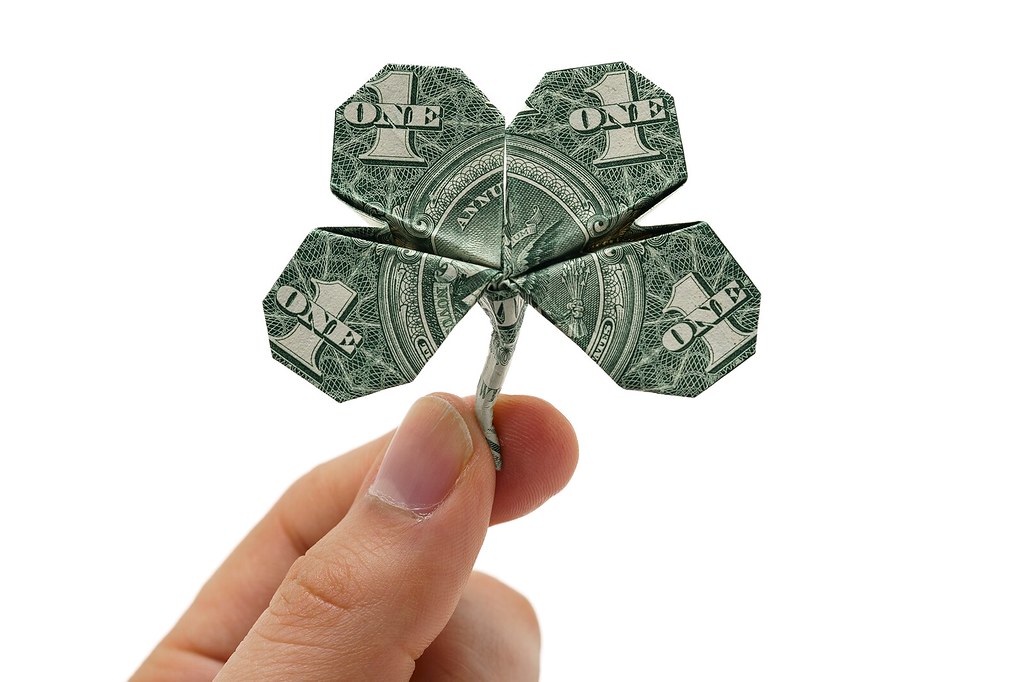 Dollar Four-leaf Clover - Jodi Fukumoto