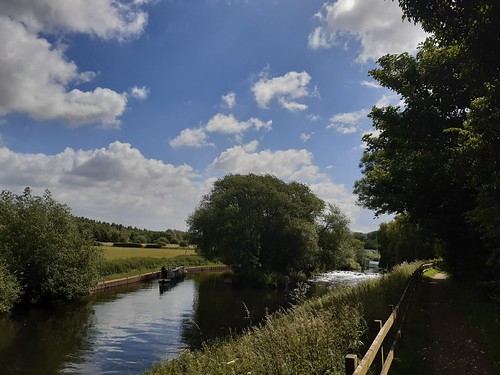 River Avon on the way to Barton