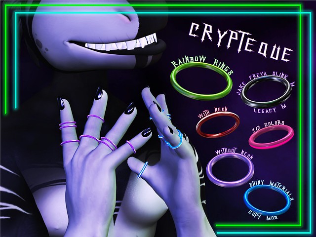 Crypteque - Rainbow Rings