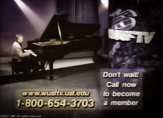 WUSF TV Pledge Drive (Circa: 1995 with Roger Williams)