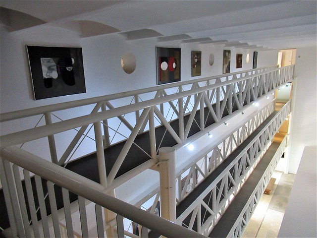 Prison catwalk, Museo de Arte Abstracto Manuel Felguérez, Zacatecas, Mexico
