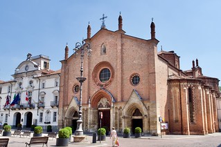 Rathaus Asti und Collegiata di San Secondo, 13.-15. JH.