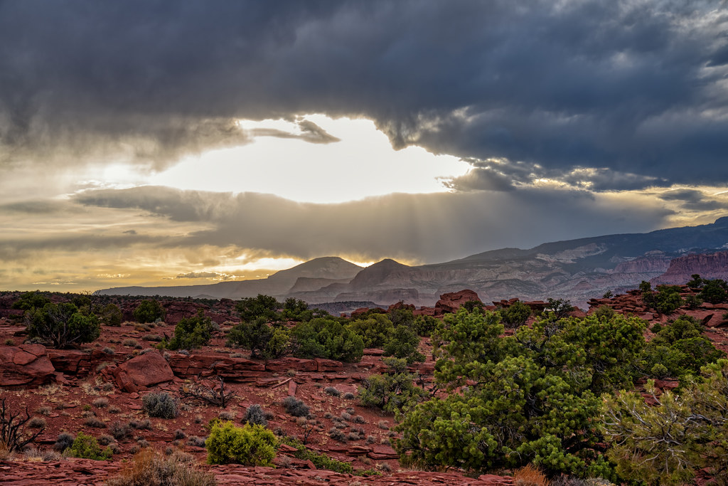So Many Look Forward to the Sunrise and the Start of a New Day (Capitol Reef National Park)
