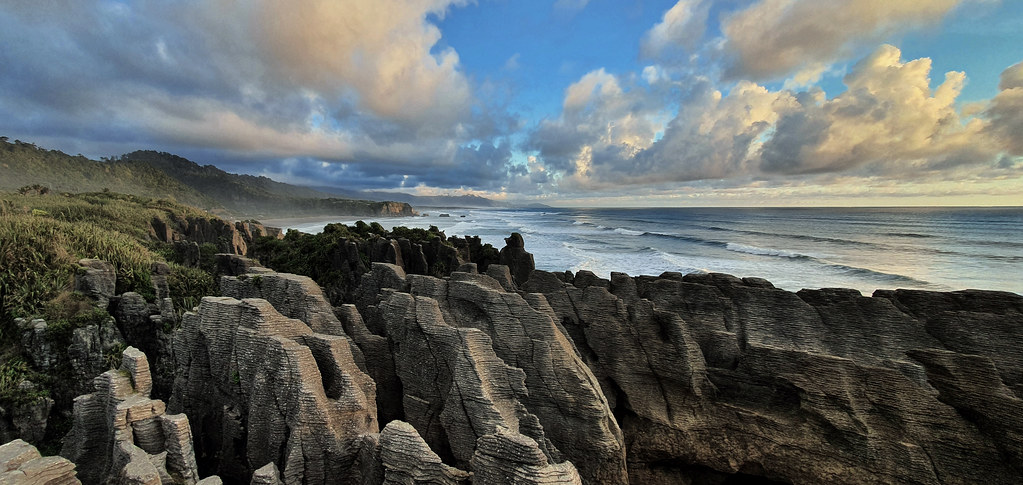 A rugged coastline.NZ