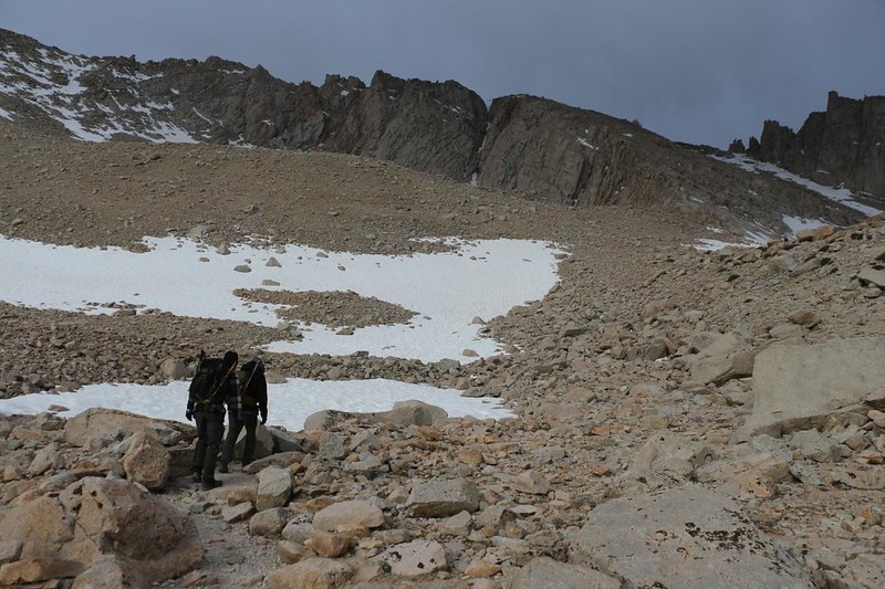 It was nearing 7am and we still had to climb the 97 Switchbacks up to Trail Crest, on the Mount Whitney Trail