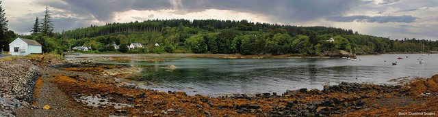 Ardvasar Inlet & Boat Harbour, Just South of Ferry Wharf, Armadale, Isle of Skye, Scotland, United Kingdom