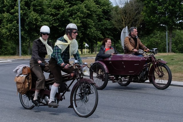 Mandille & Roux Tandem M2 1952, RENE GILLET type G1 Side-car 1936,